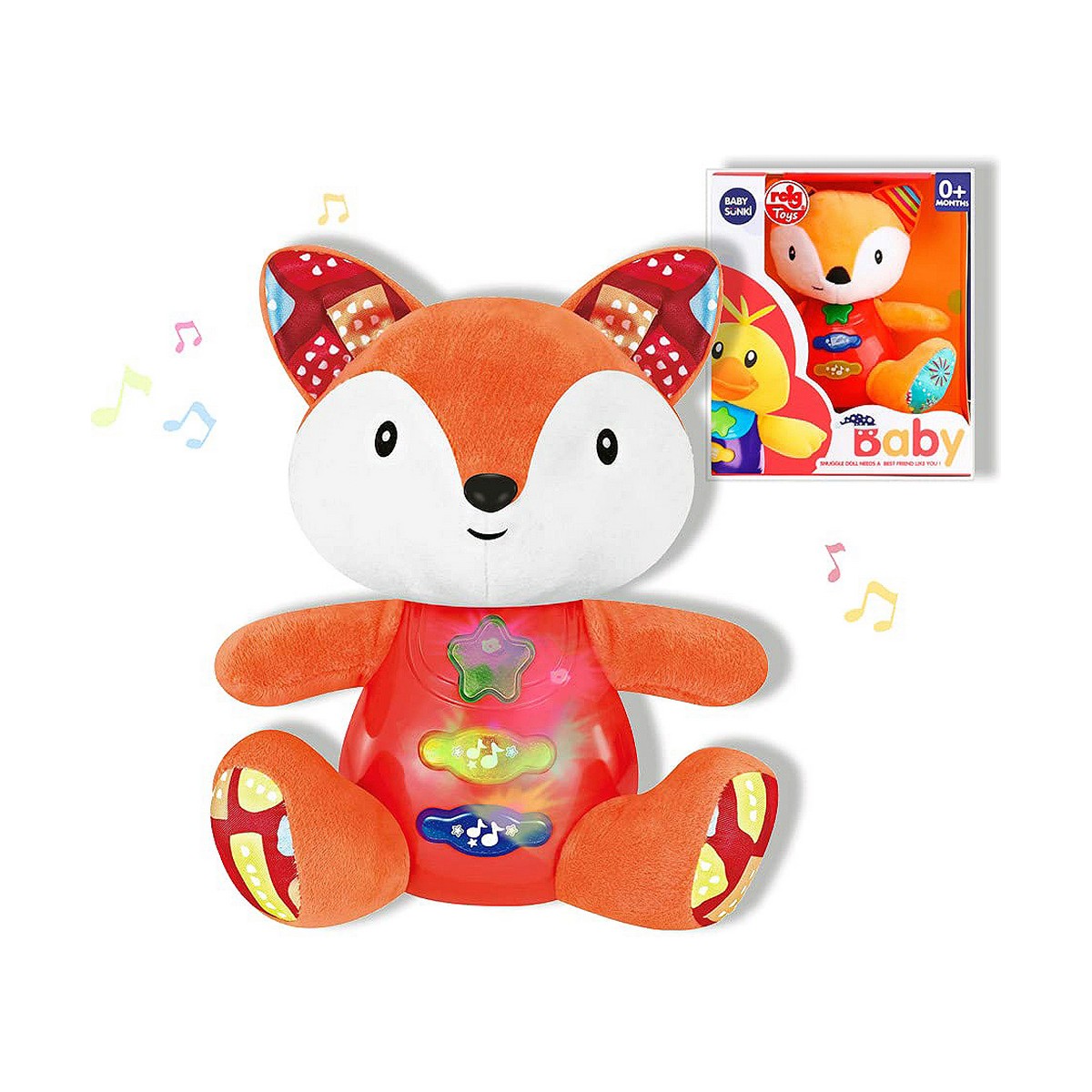 Musical Plush Toy Reig Fox 15 cm Musical Plush Toy Reig Fox 15 cm