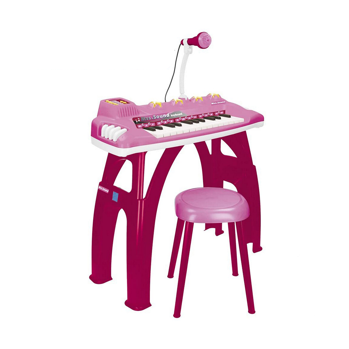 Educational Learning Piano Reig Pink Educational Learning Piano Reig Pink