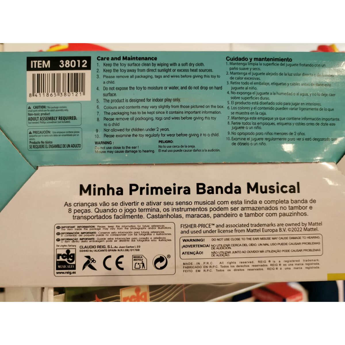 Musical Toy Fisher-Price Band Drum