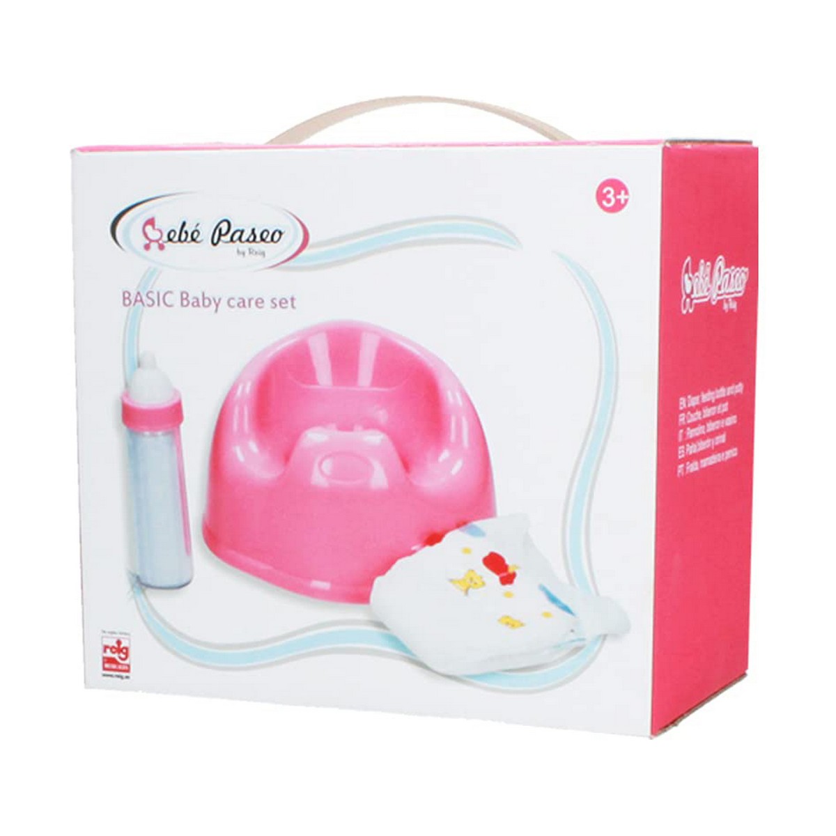 Dolls Accessories Reig Baby’s bottle Nappy Potty