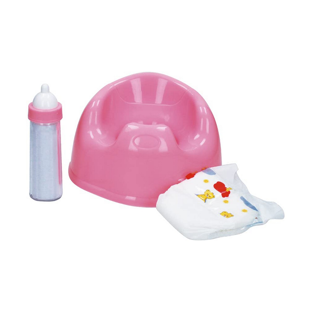 Dolls Accessories Reig Baby’s bottle Nappy Potty