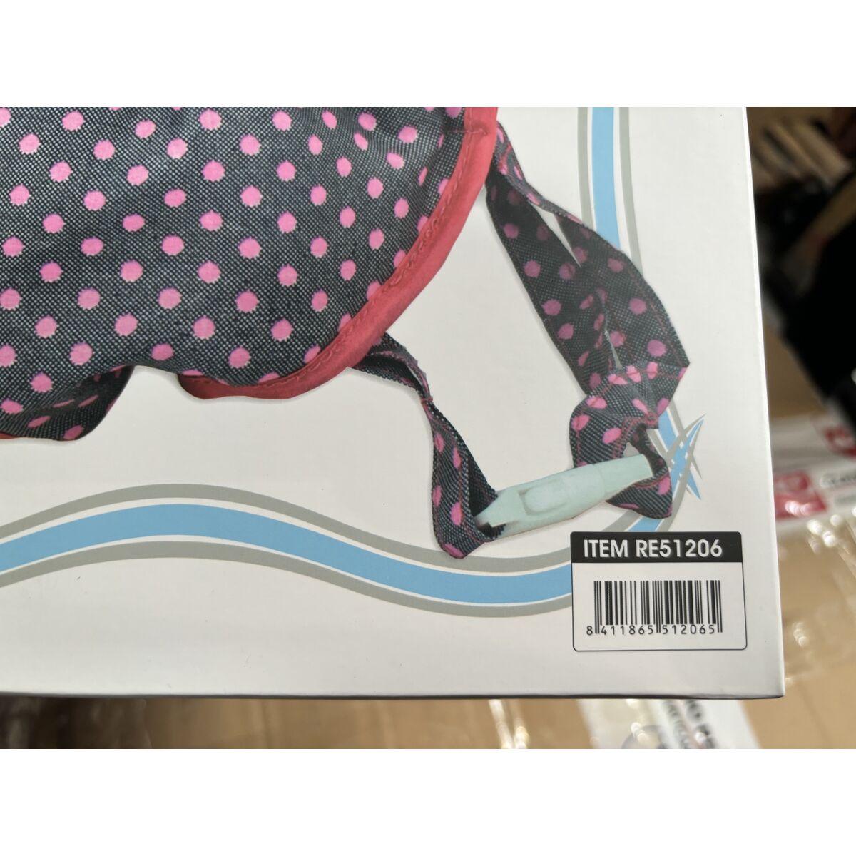 Baby Carrier Backpack Reig Pink Stripes