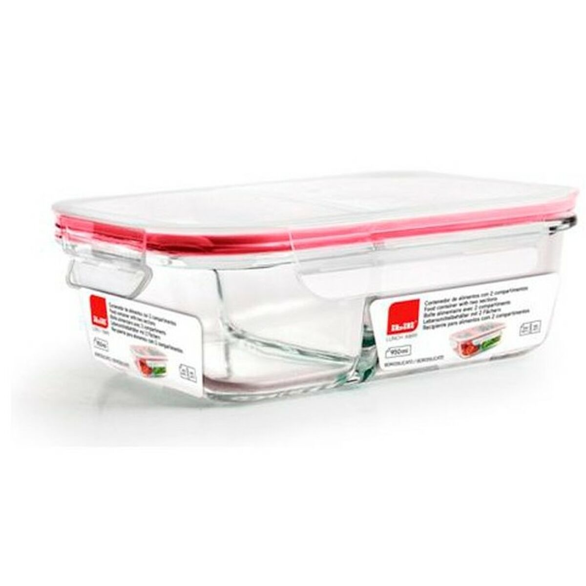 Lunch box Ibili 754704 Metal Stainless steel Lunch box Ibili 754704 Metal Stainless steel