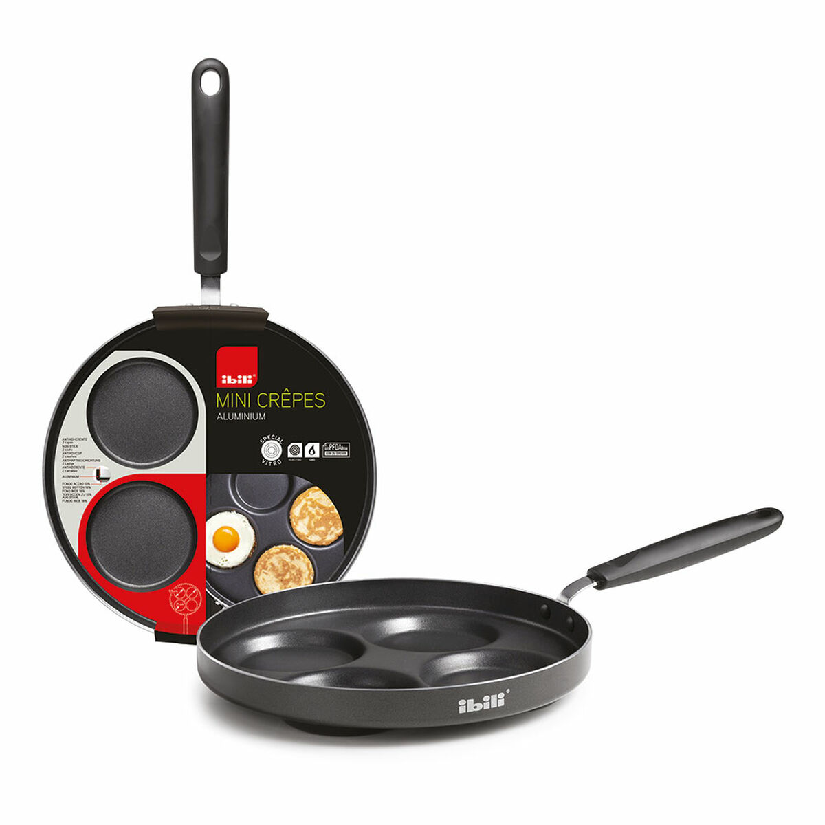 Crepe pan Ibili Aluminium 26 cm