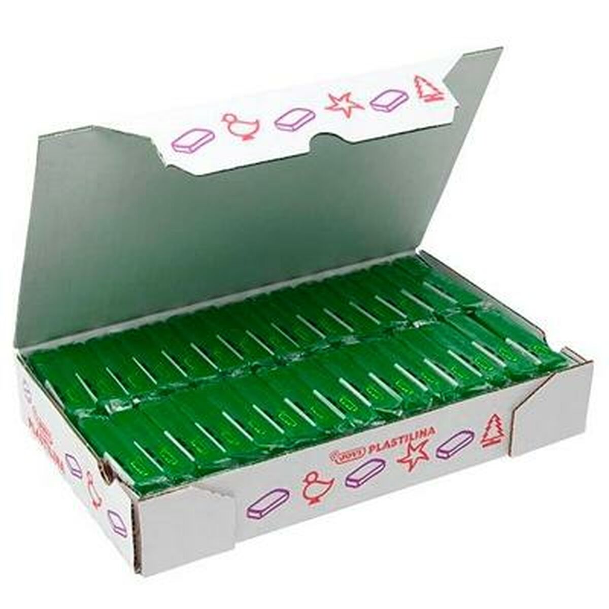 Modelling clay Jovi Dark green (30 Pieces) Modelling clay Jovi Dark green (30 Pieces)