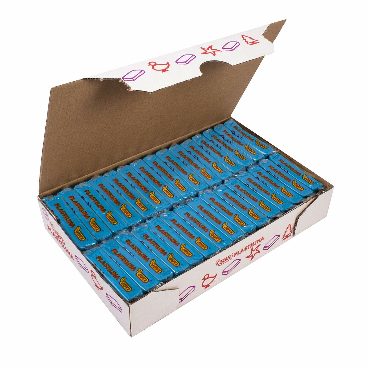 Modelling clay Jovi Blue 50 g (30 Pieces) Modelling clay Jovi Blue 50 g (30 Pieces)