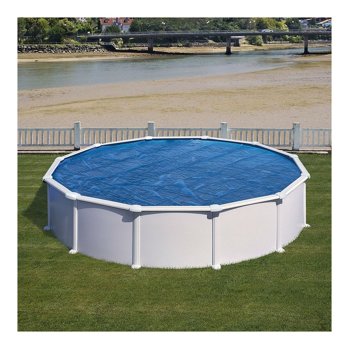 Swimming Pool Cover Gre CV300 Blue Ã 300 cm