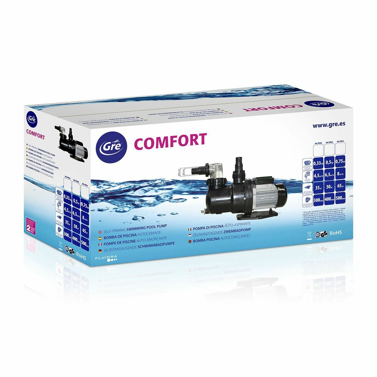 Treatment plant for swimming pool Gre