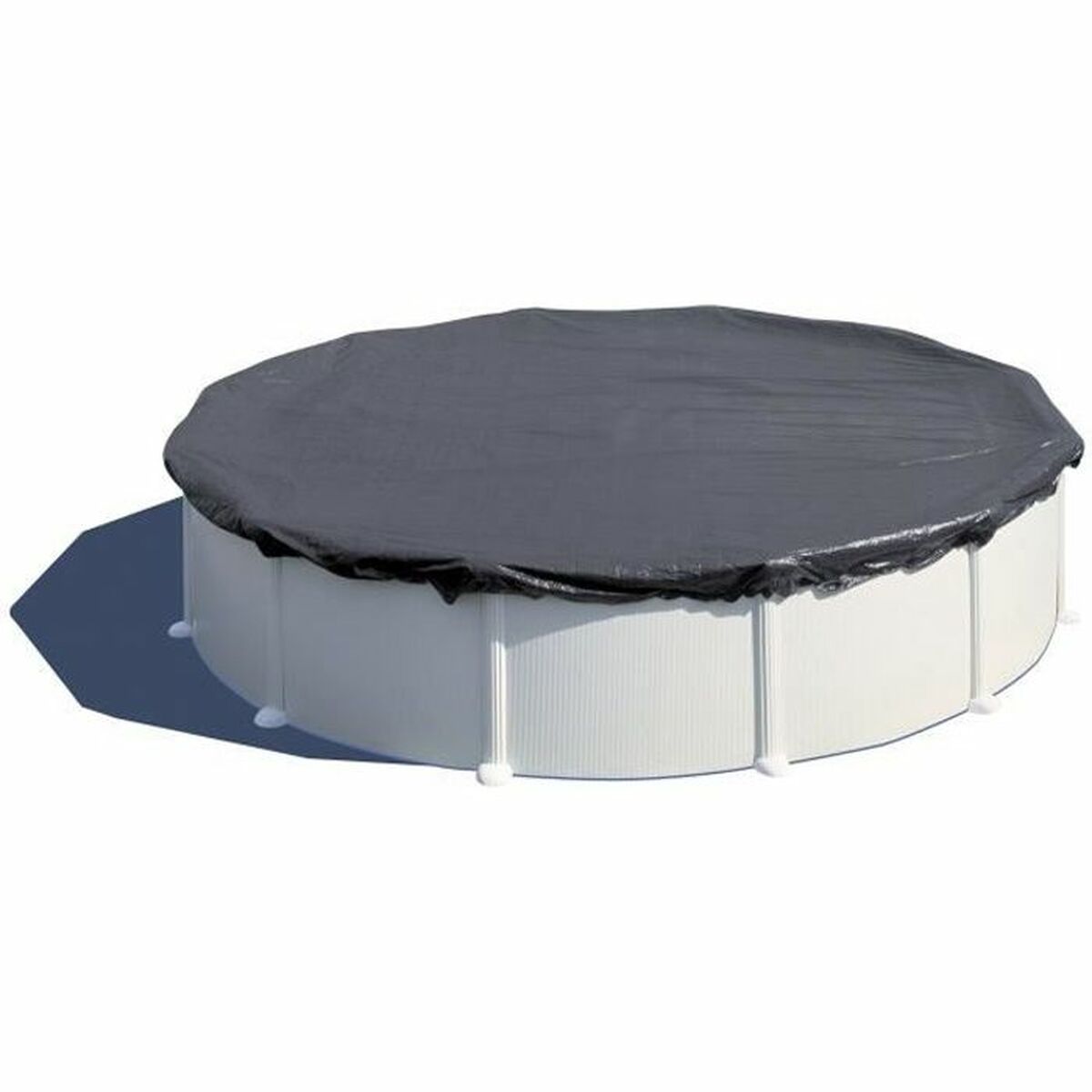 Swimming Pool Cover Gre CIPR451P Polyethylene  4,6 m Black