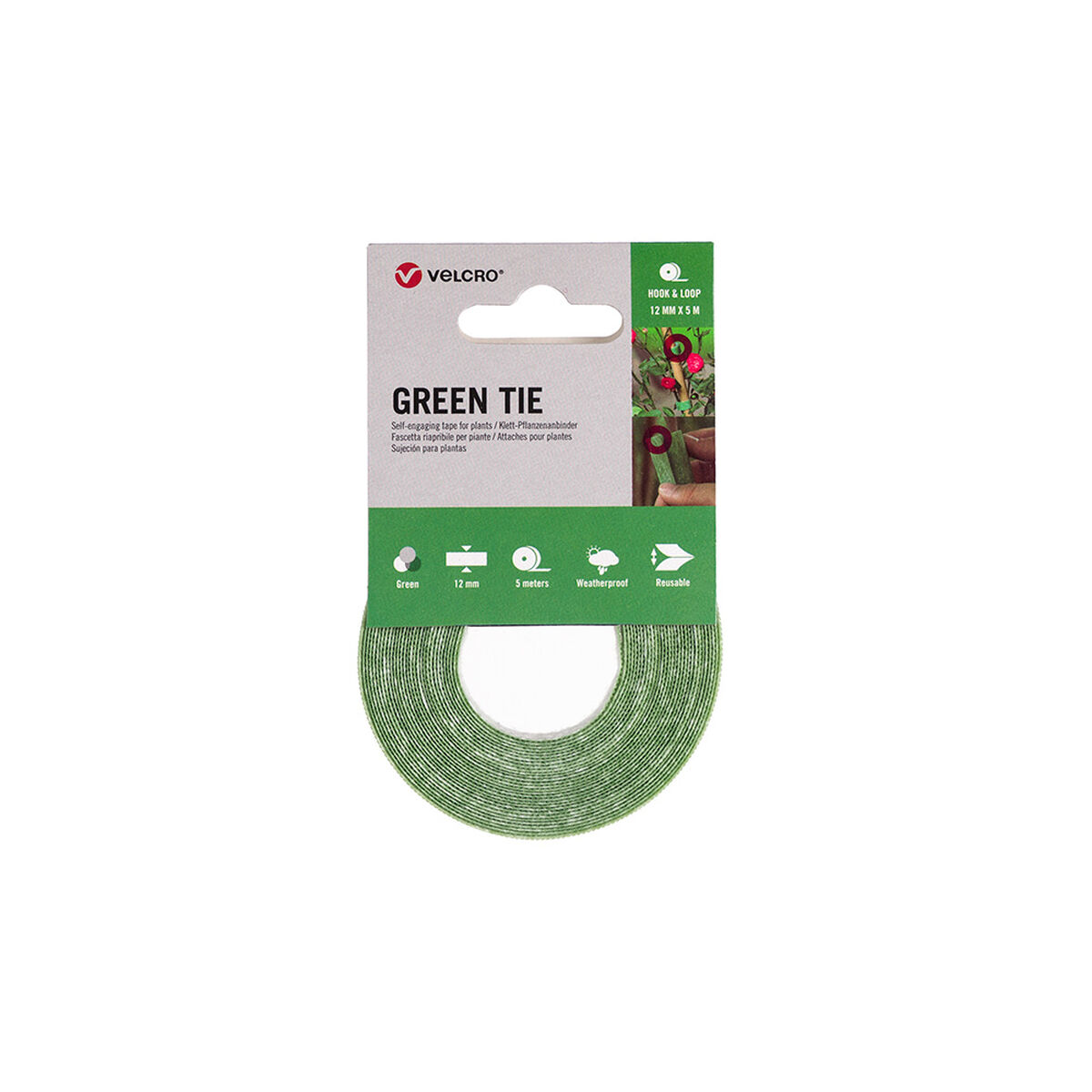 Velcro Cable Ties Velcro Green