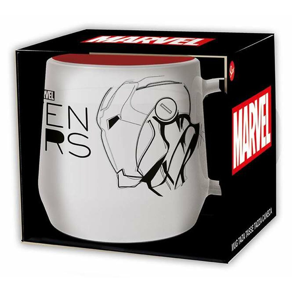 Cup with Box Marvel Ceramic 360 ml Cup with Box Marvel Ceramic 360 ml