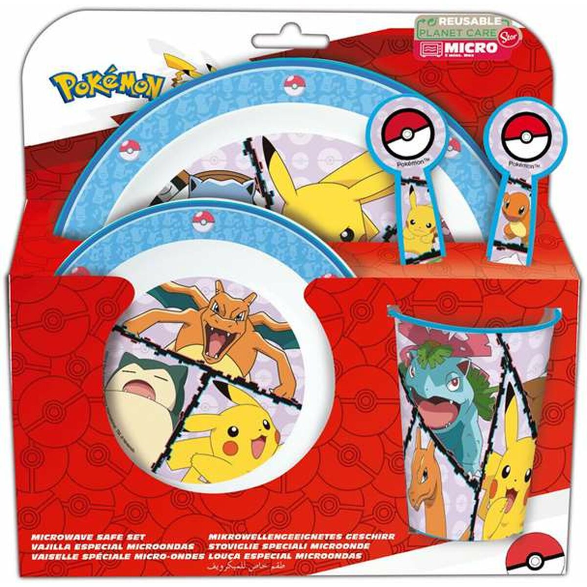 Children’s dish set Pokémon (5 Pieces)