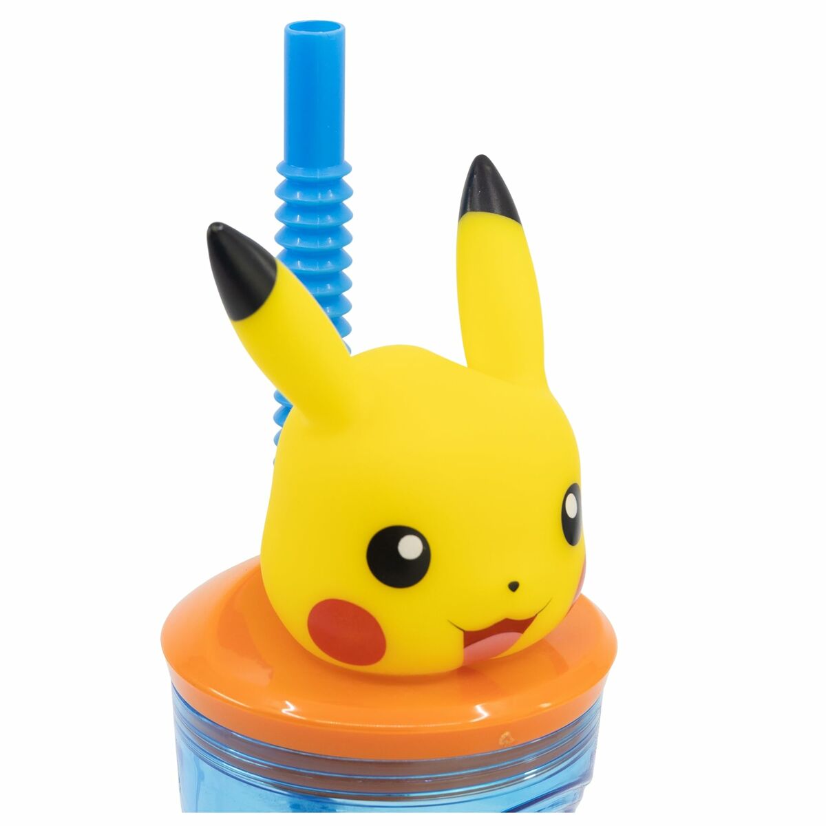 Water bottle Pokmon Multicolour PVC Plastic 360 ml 9 x 23 x 6 cm