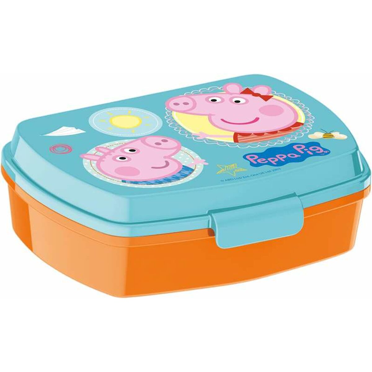 Sandwich Box Peppa Pig Having Fun Light Pink 17 x 5,6 x 13,3 cm Sandwich Box Peppa Pig Having Fun Light Pink 17 x 5,6 x 13,3 cm