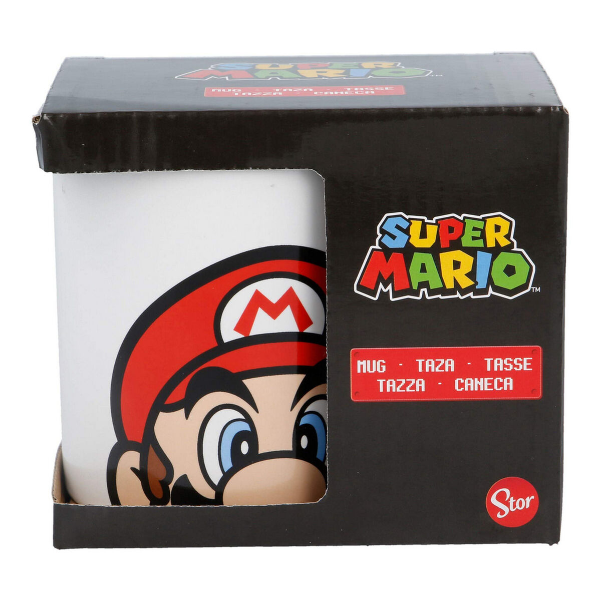 Ceramic Mug Super Mario White 325 ml Children’s Ceramic