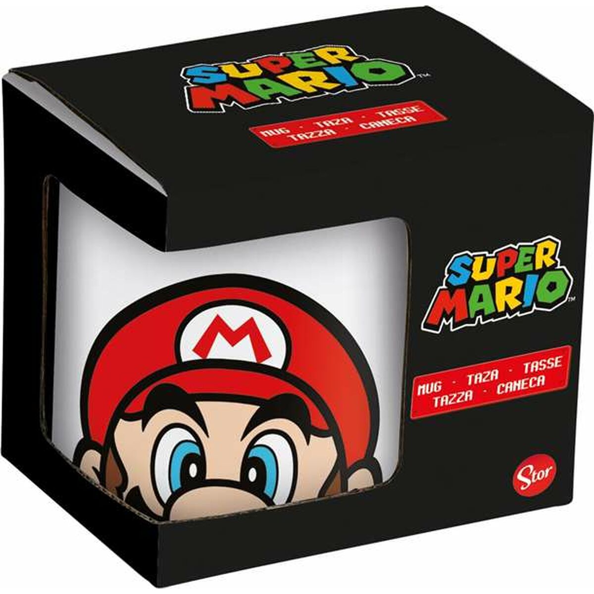 Ceramic Mug Super Mario White 325 ml Children’s Ceramic