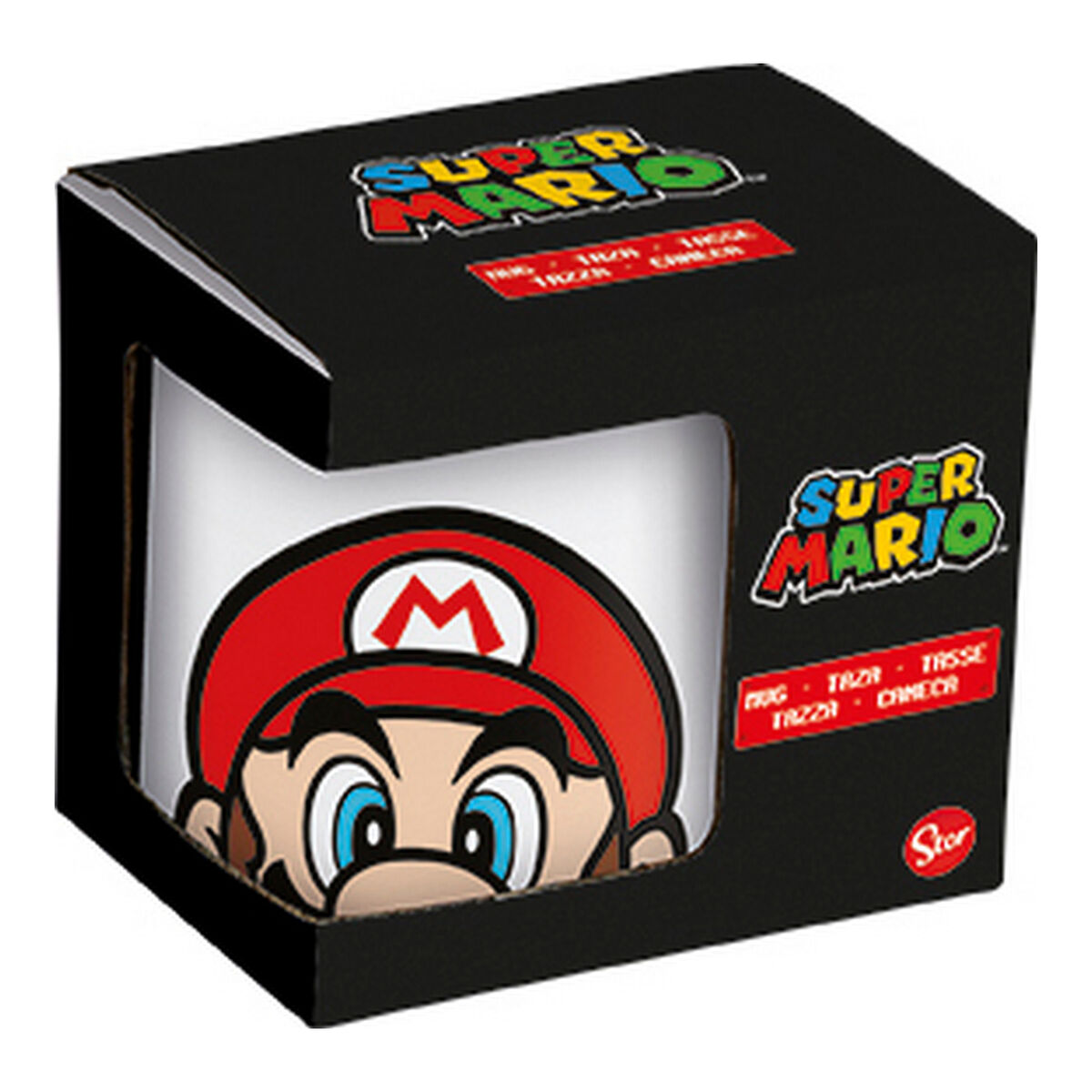 Ceramic Mug Super Mario White 325 ml Children’s Ceramic
