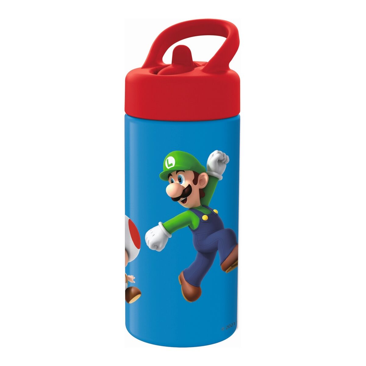 Water bottle Super Mario Red Blue (410 ml) Water bottle Super Mario Red Blue (410 ml)