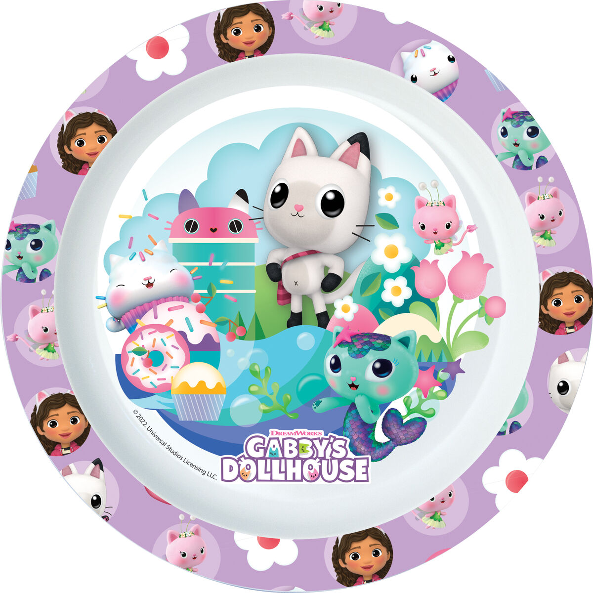 Children’s dish set Gabby’s Dollhouse Party (5 Pieces)