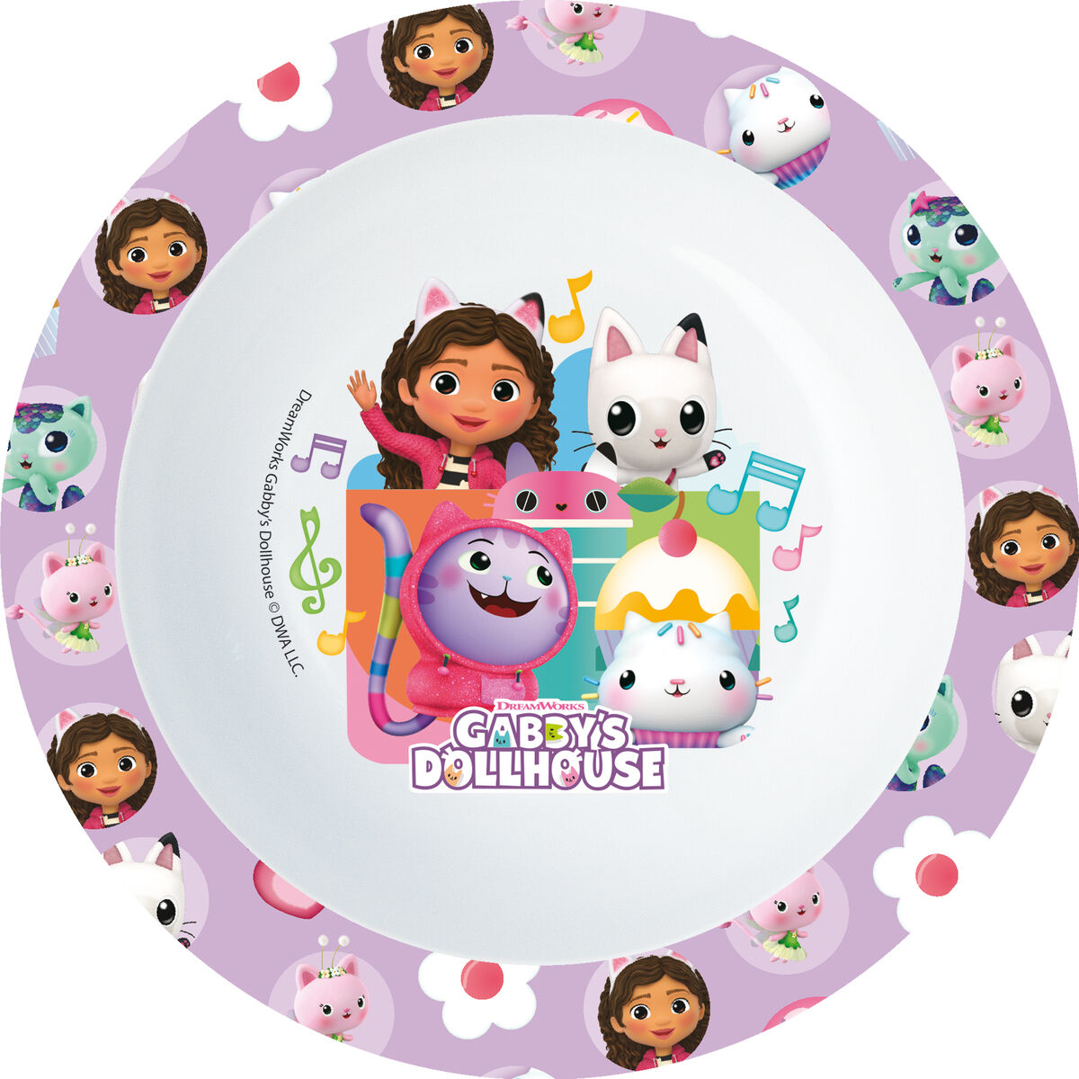 Children’s dish set Gabby’s Dollhouse Party (5 Pieces)