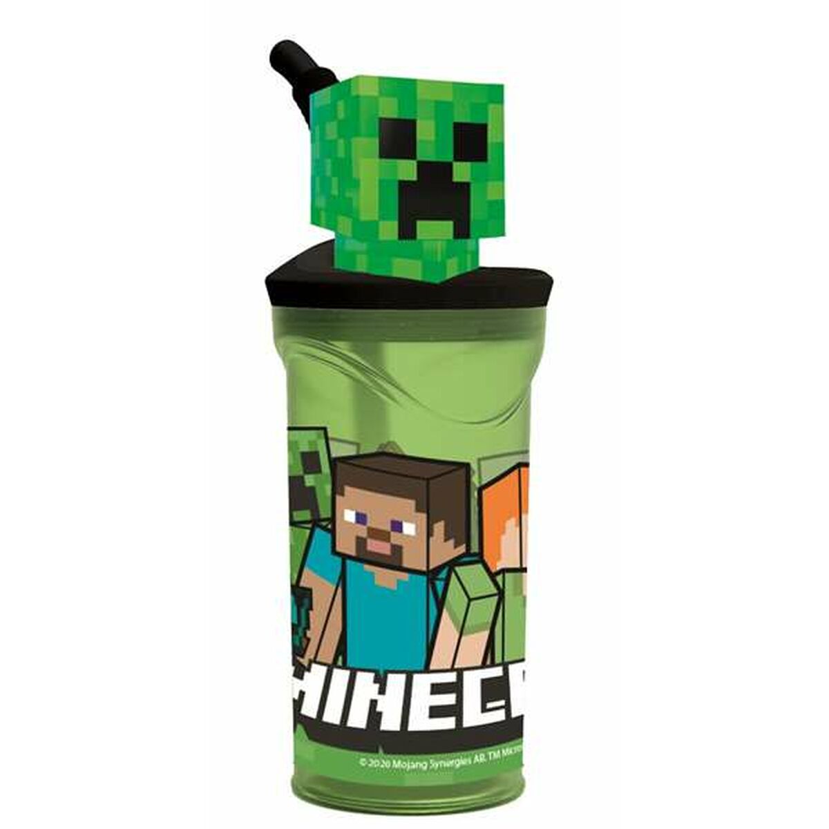 Water bottle Minecraft Plastic 360 ml Water bottle Minecraft Plastic 360 ml