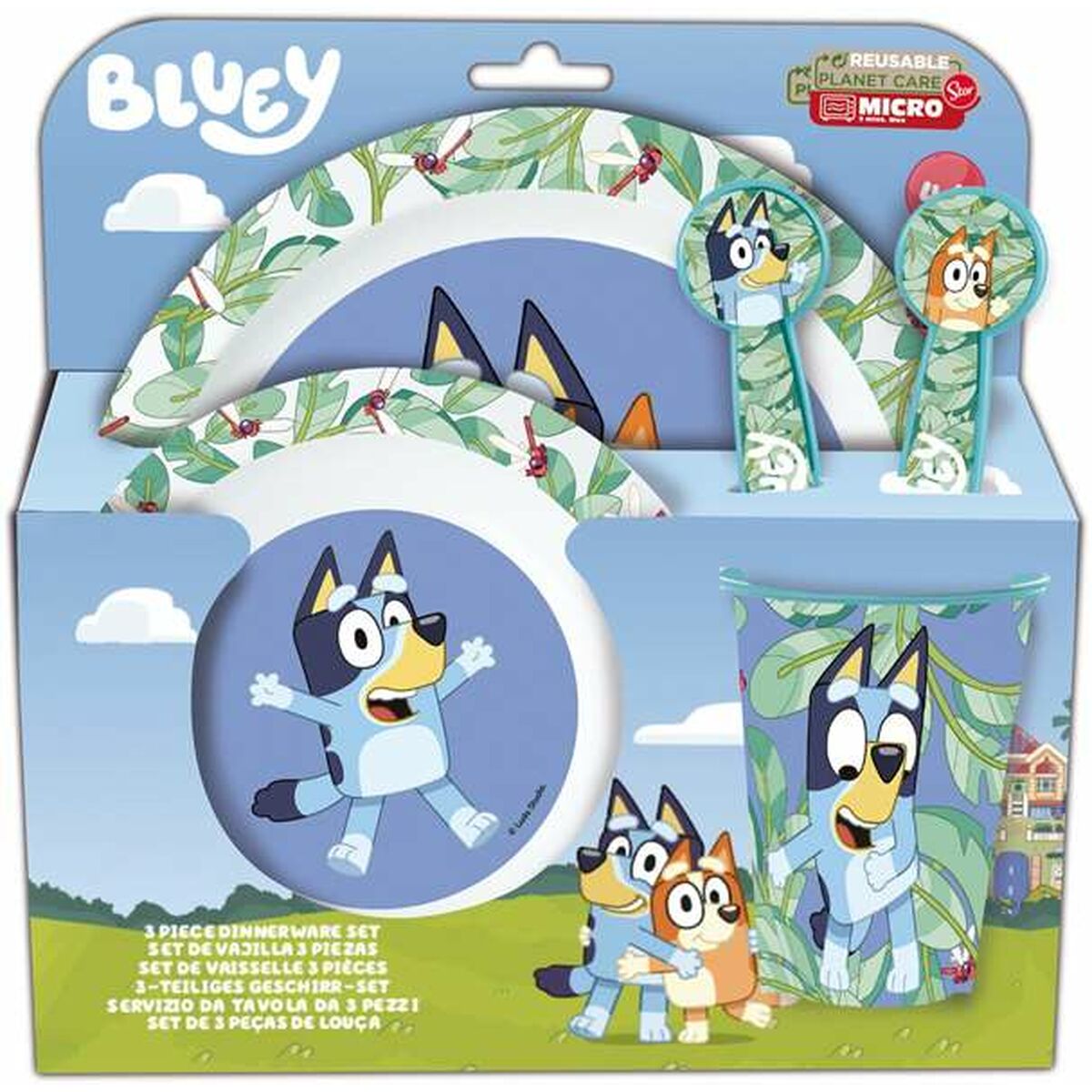 Picnic set Bluey Children’s 5 Pieces