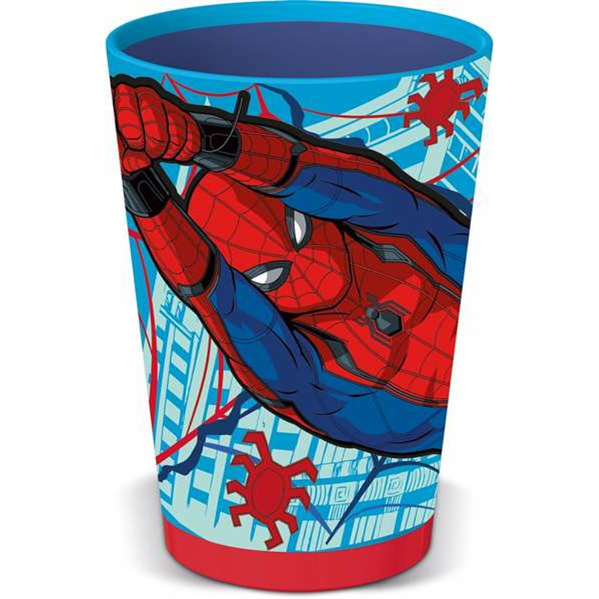 Glass Spider-Man Dimension 470 ml Plastic Glass Spider-Man Dimension 470 ml Plastic