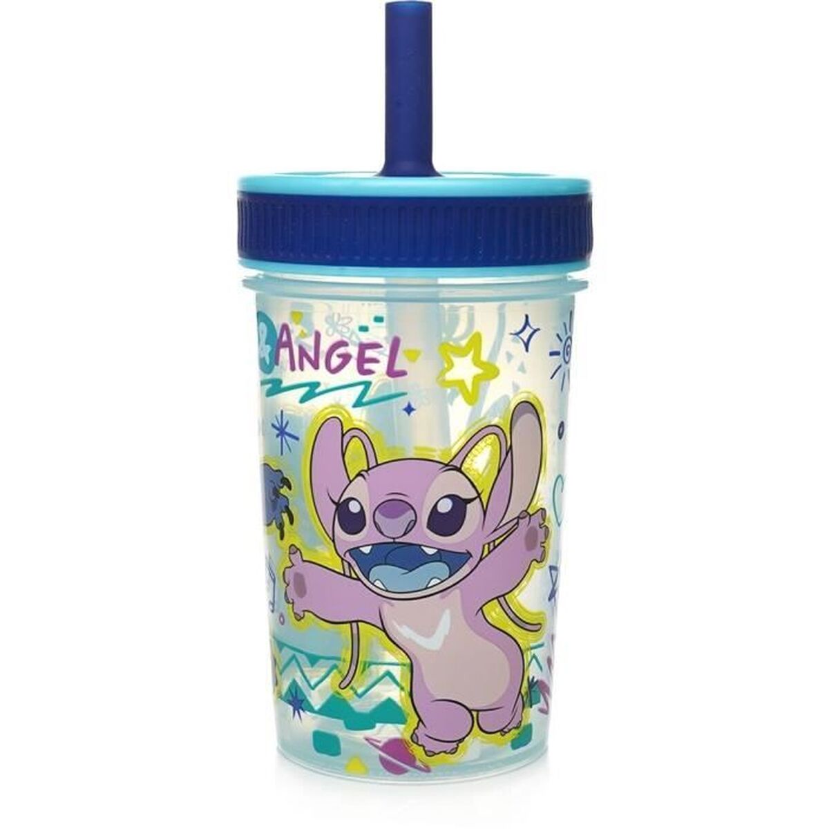 Training Glass ThermoBaby LILO & STITCH 420 ml Blue