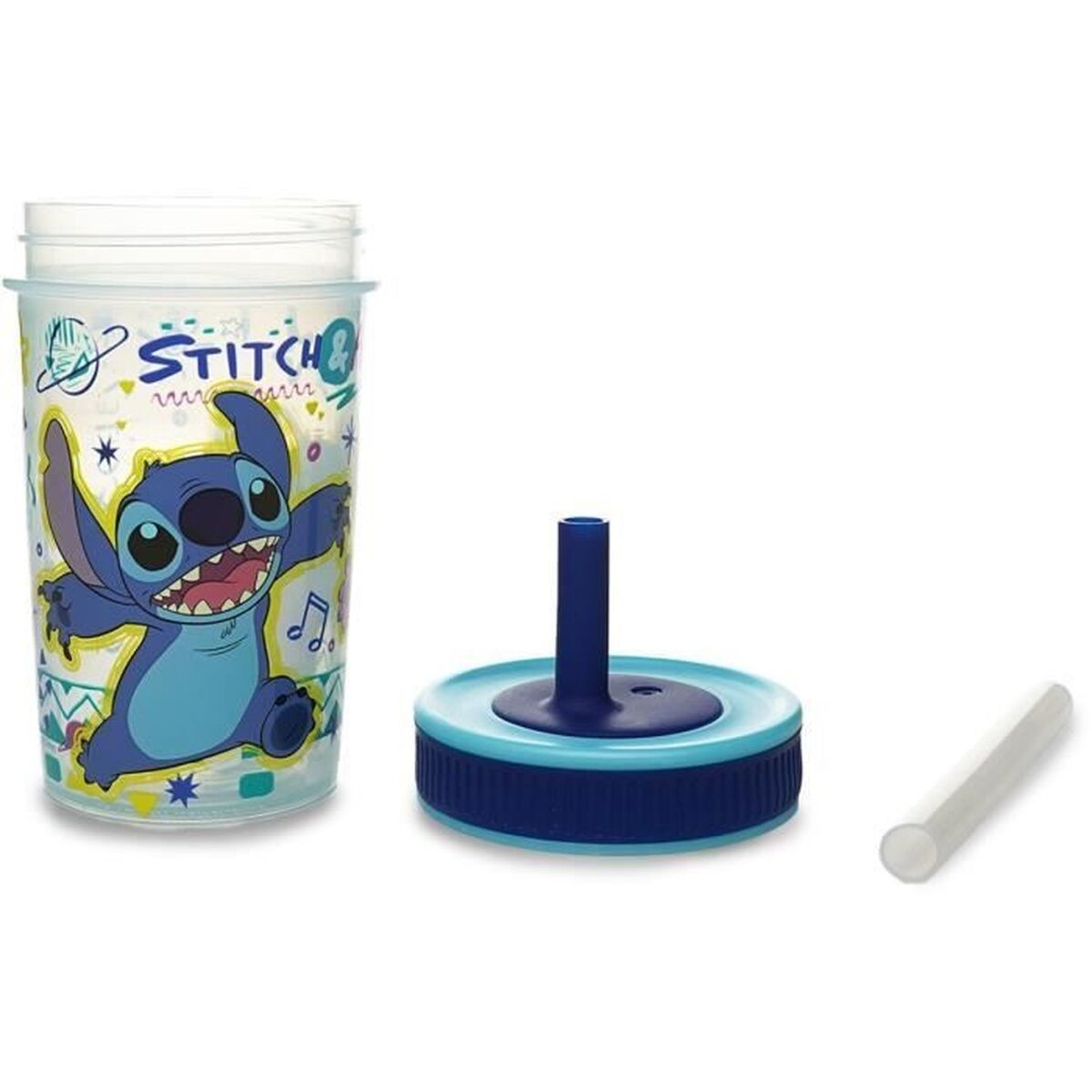 Training Glass ThermoBaby LILO & STITCH 420 ml Blue