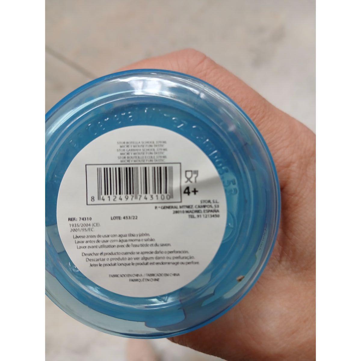 Bottle Mickey Mouse Fun-Tastic  370 ml Children’s Aluminium