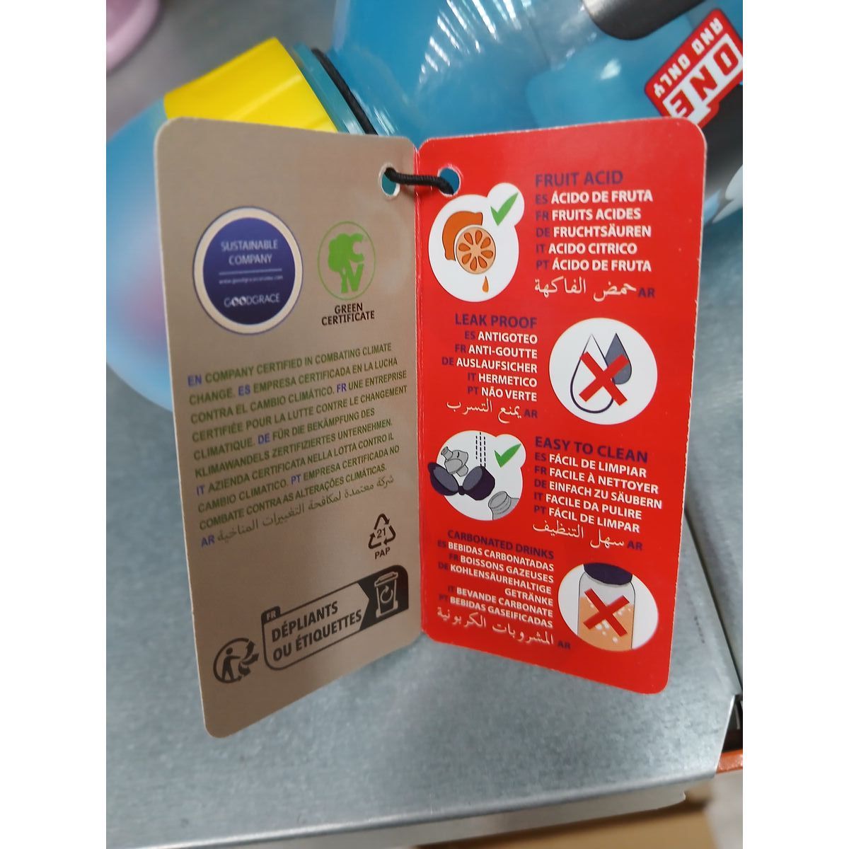 Bottle Mickey Mouse Fun-Tastic  370 ml Children’s Aluminium