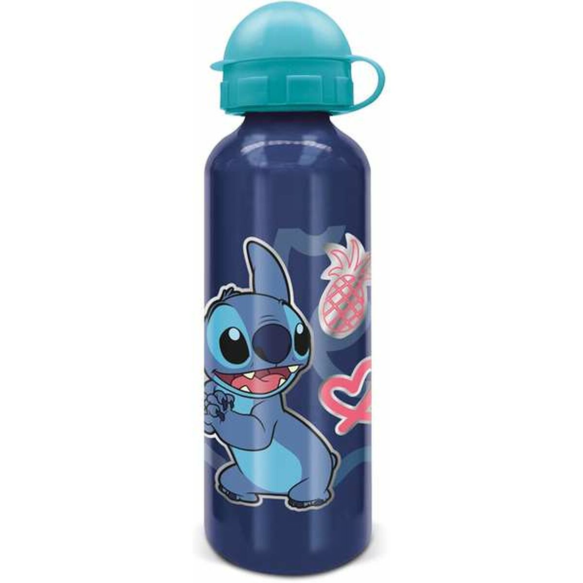 Water bottle Stitch Blue Aluminium 530 ml Water bottle Stitch Blue Aluminium 530 ml