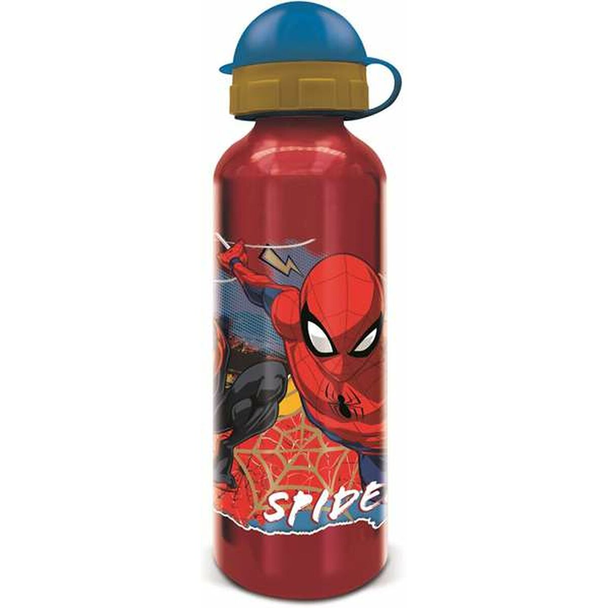 Water bottle Spider-Man Moving Target Aluminium 530 ml Water bottle Spider-Man Moving Target Aluminium 530 ml