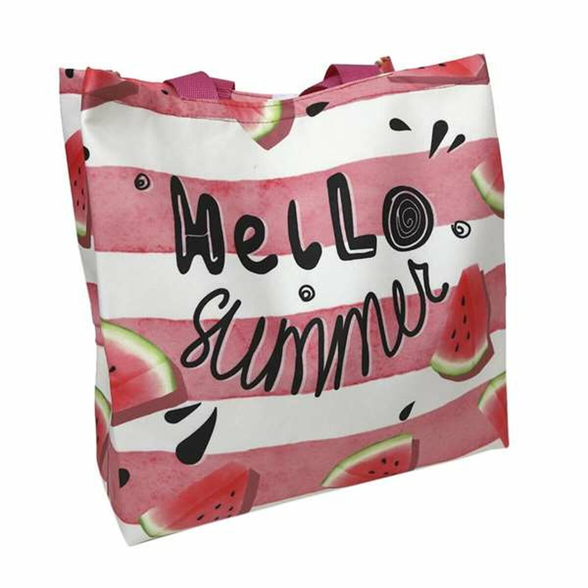 Beach Bag Secaneta 48 x 33 x 14 cm Watermelon