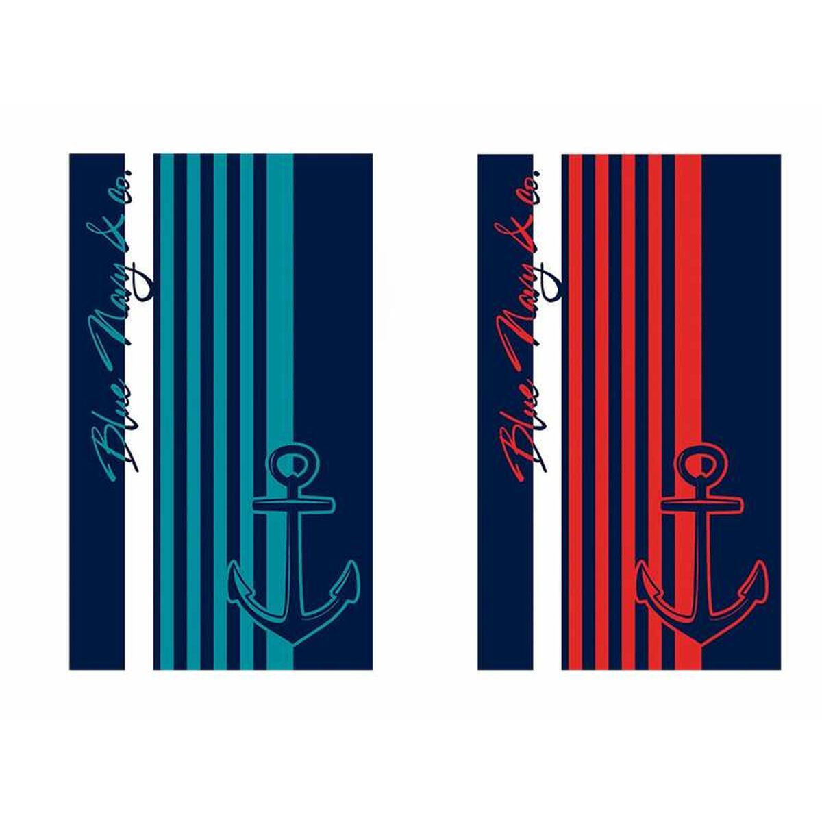 Beach Towel Secaneta Inkara 100 x 170 cm Jacquard Velvet