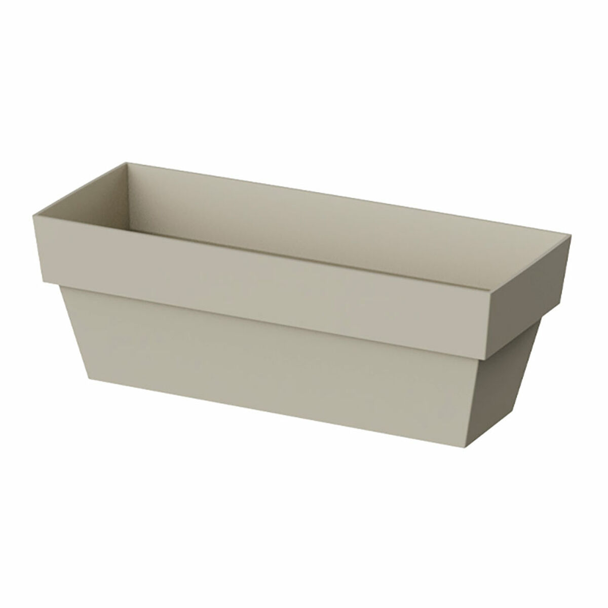 Planter Plastiken Limited Ecru 12 x 30 cm Planter Plastiken Limited Ecru 12 x 30 cm