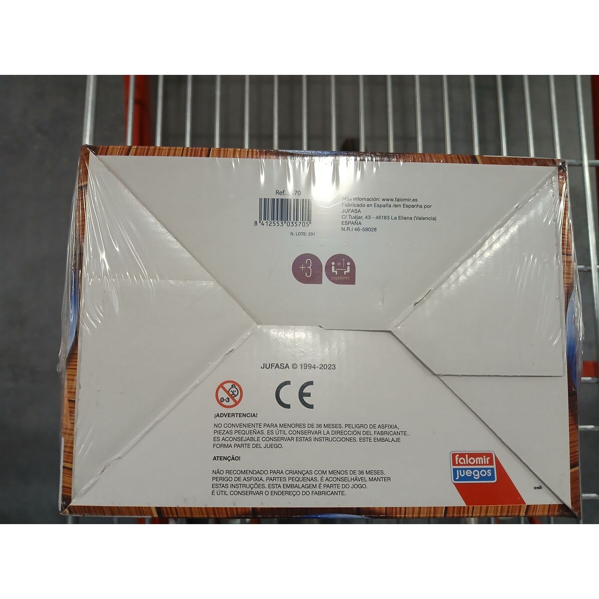 Board game Pincha el Pirata Falomir 32-3570 (ES-PT)