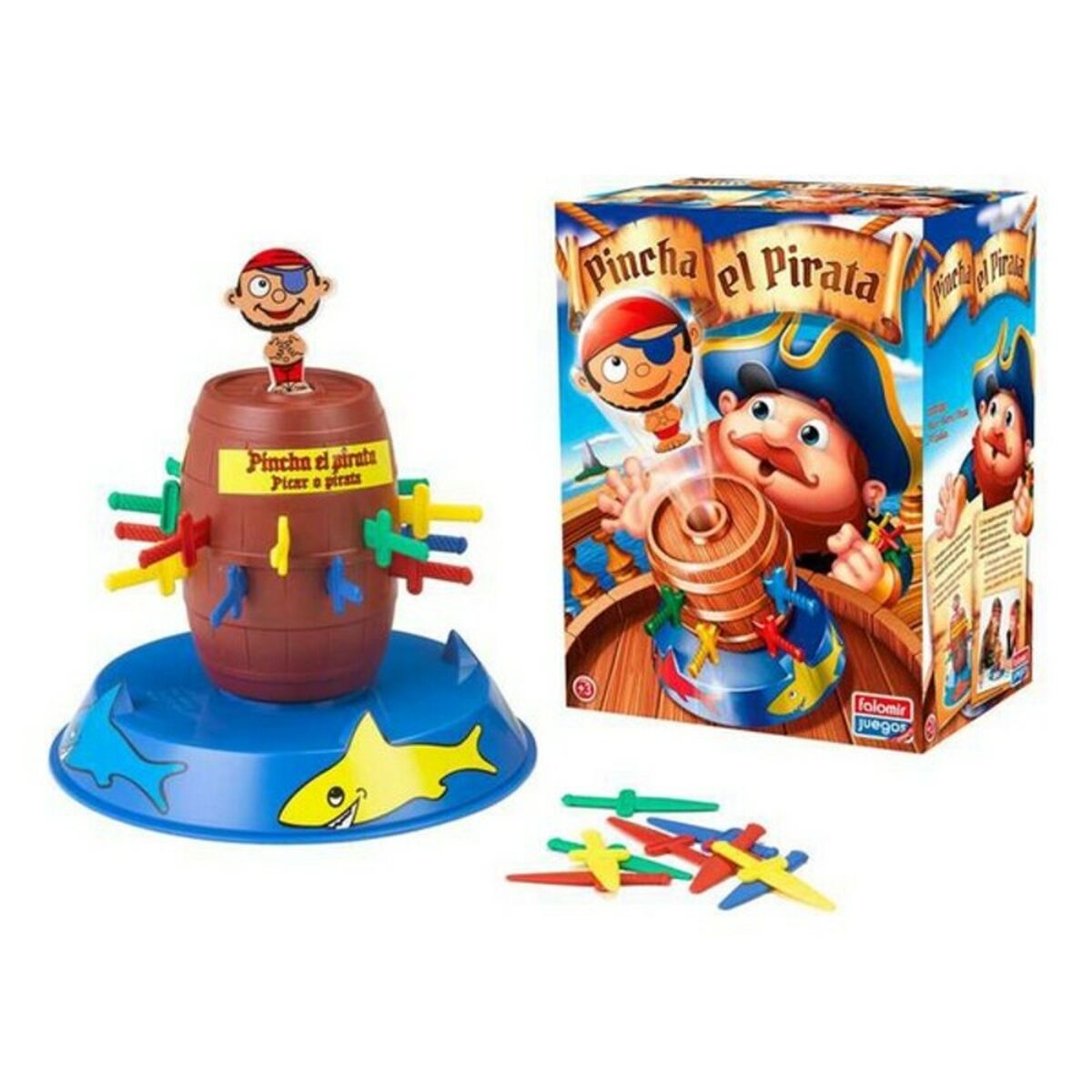 Board game Pincha el Pirata Falomir 32-3570 (ES-PT) Board game Pincha el Pirata Falomir 32-3570 (ES-PT)