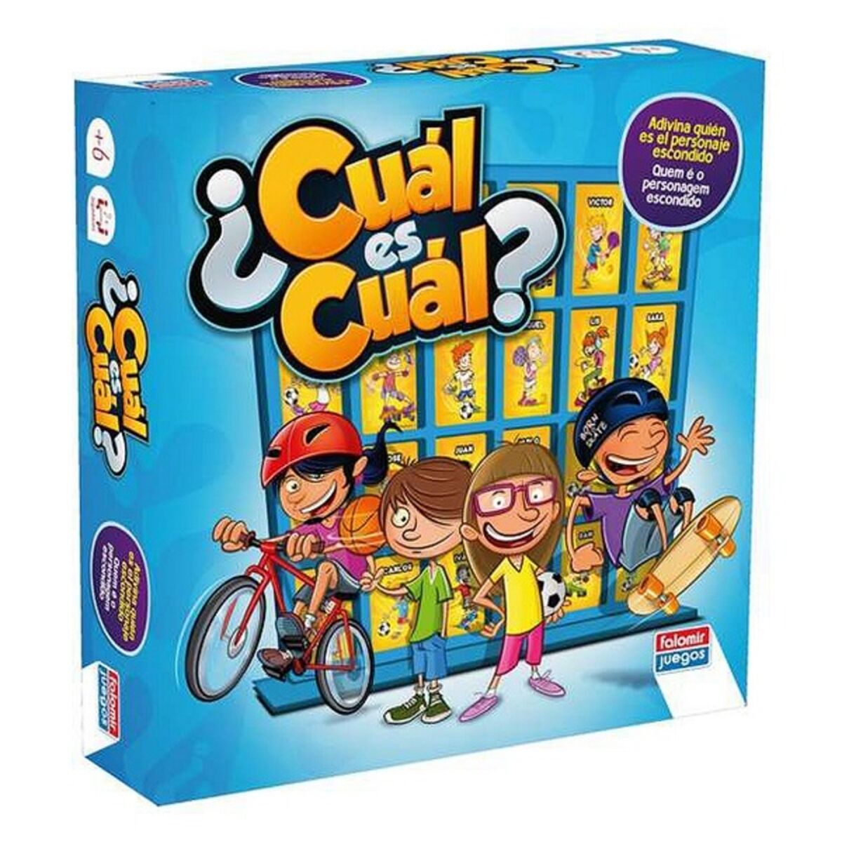 Board game ¿Cuál es Cuál? Falomir Board game ¿Cuál es Cuál? Falomir