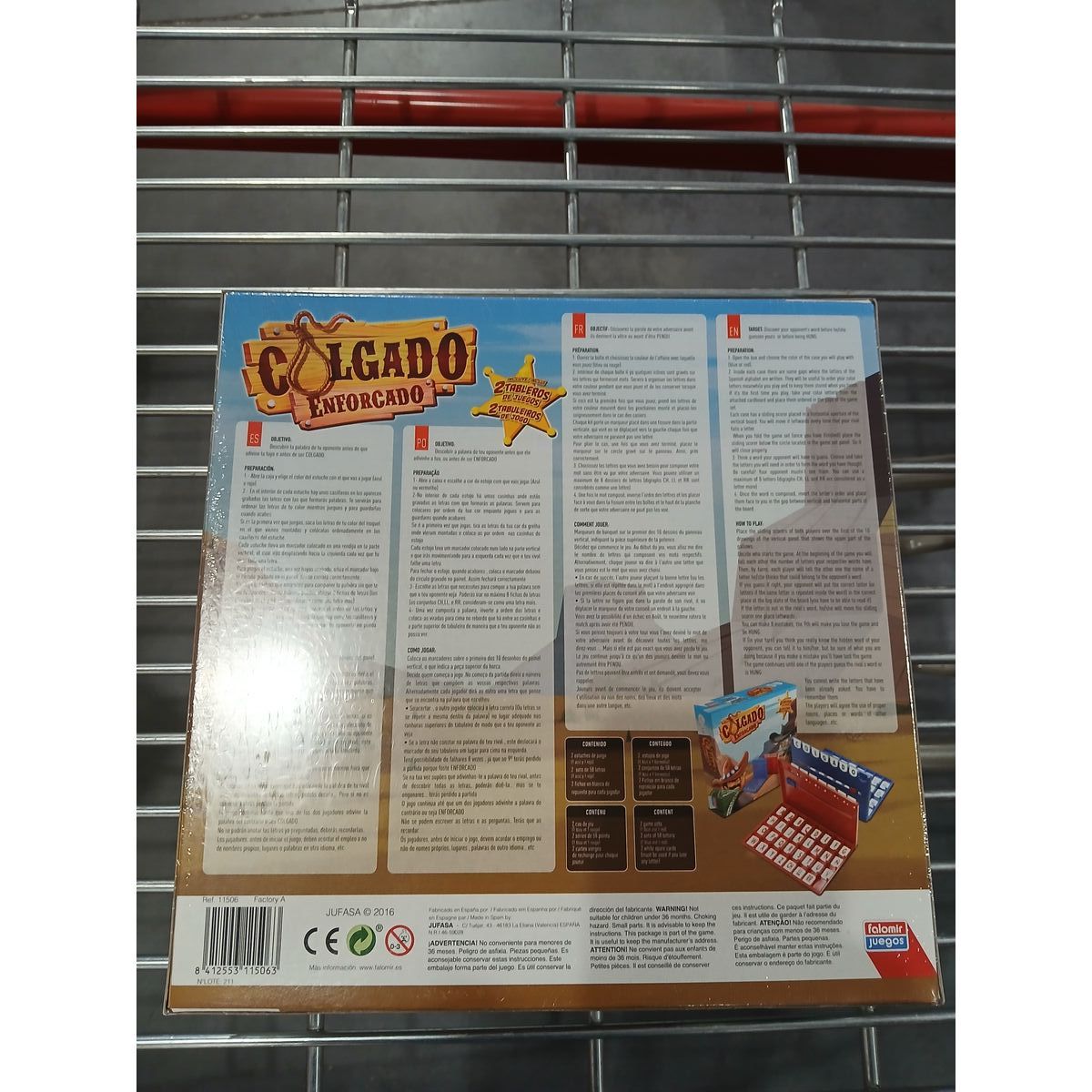 Hangman Game Falomir 11506 (ES-PT)