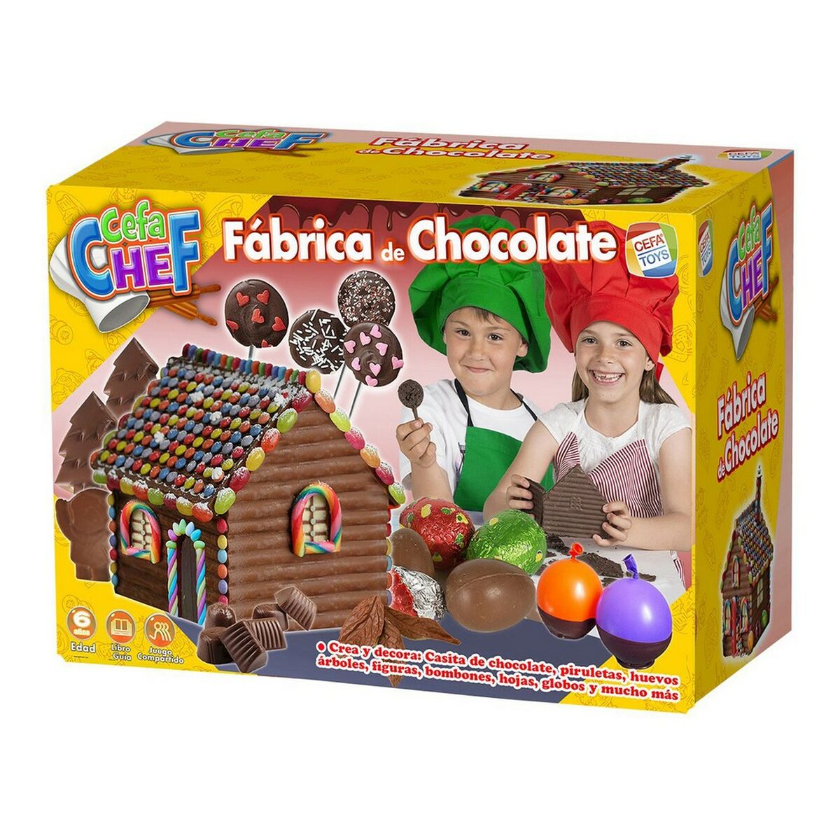 Set Fbrica de Chocolate Cefatoys 21791 (ES)