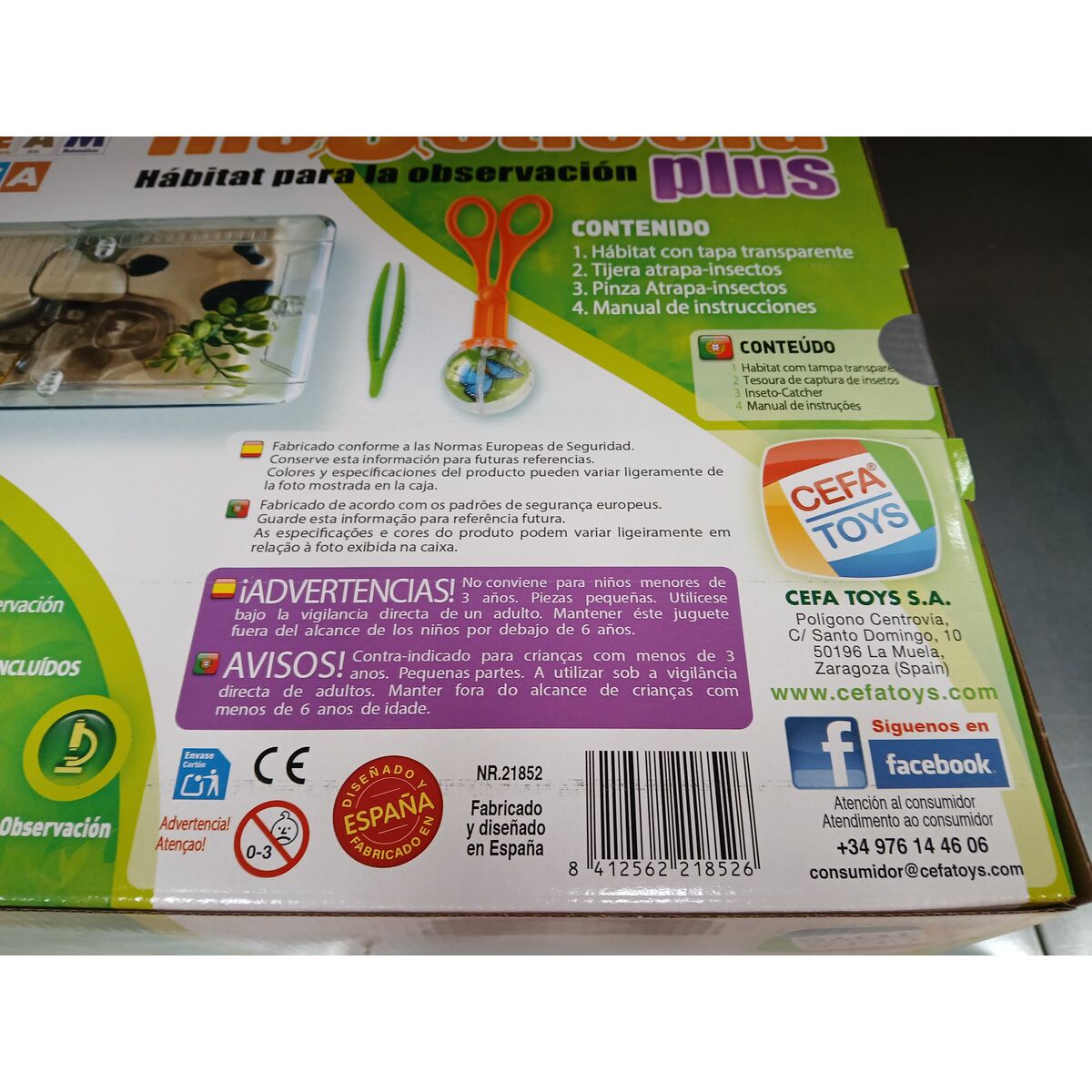 Educational Game Insecticefa Plus Cefatoys (ES)