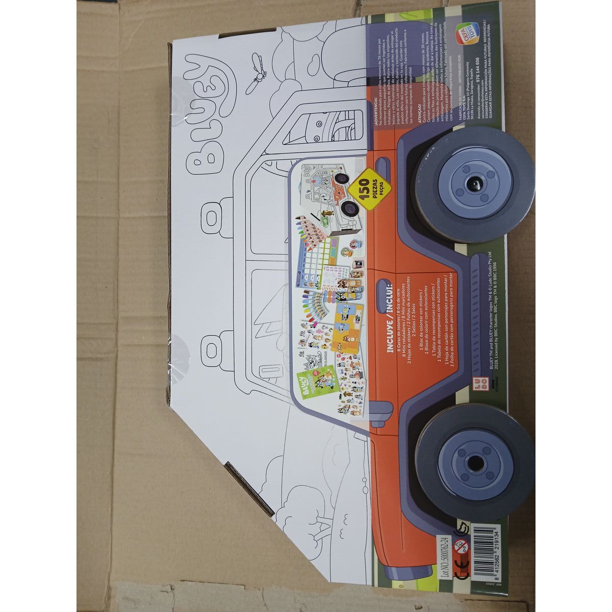 Paint and Colour Game Bluey