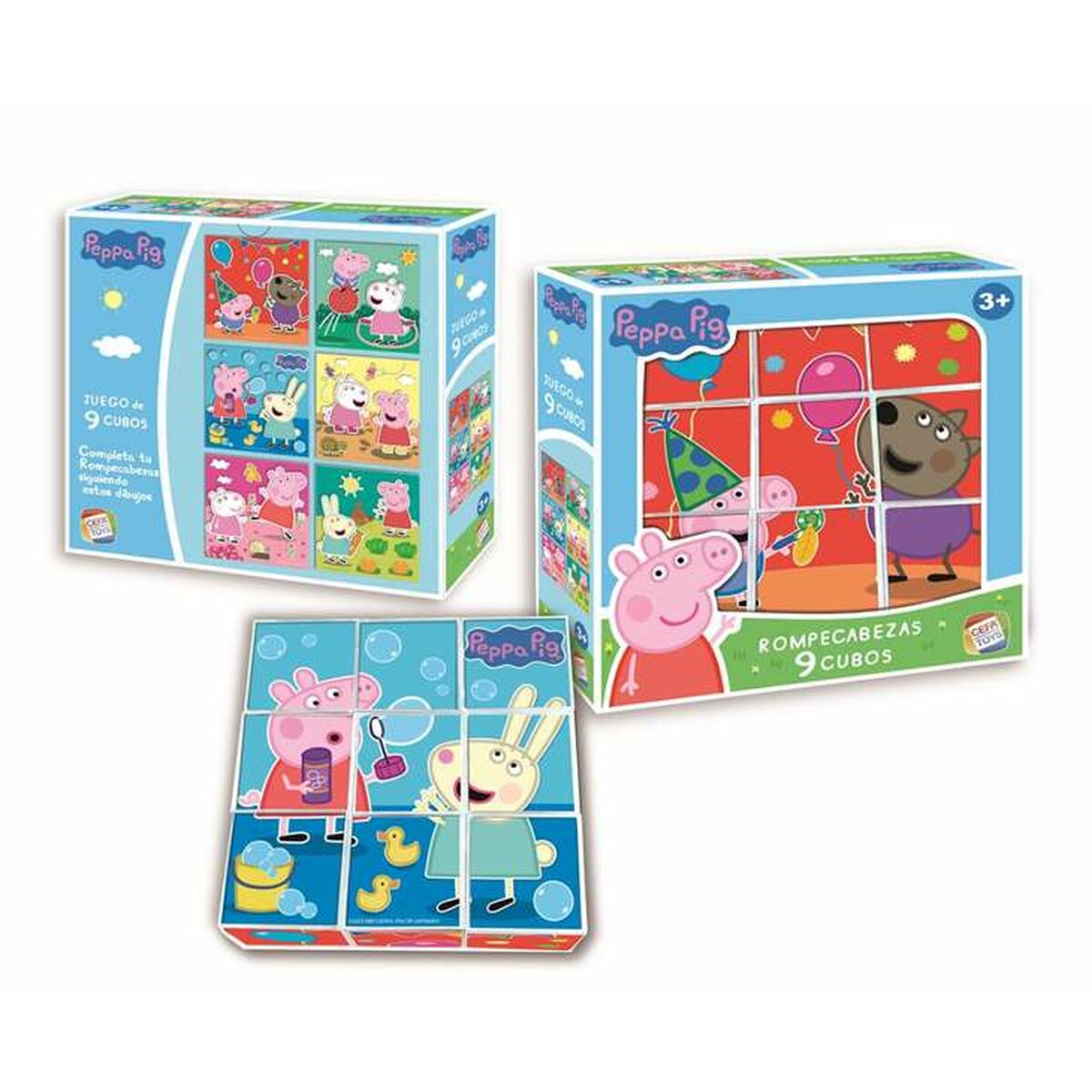 Puzzle Peppa Pig 9 Pieces 20 x 20 x 5 cm Puzzle Peppa Pig 9 Pieces 20 x 20 x 5 cm