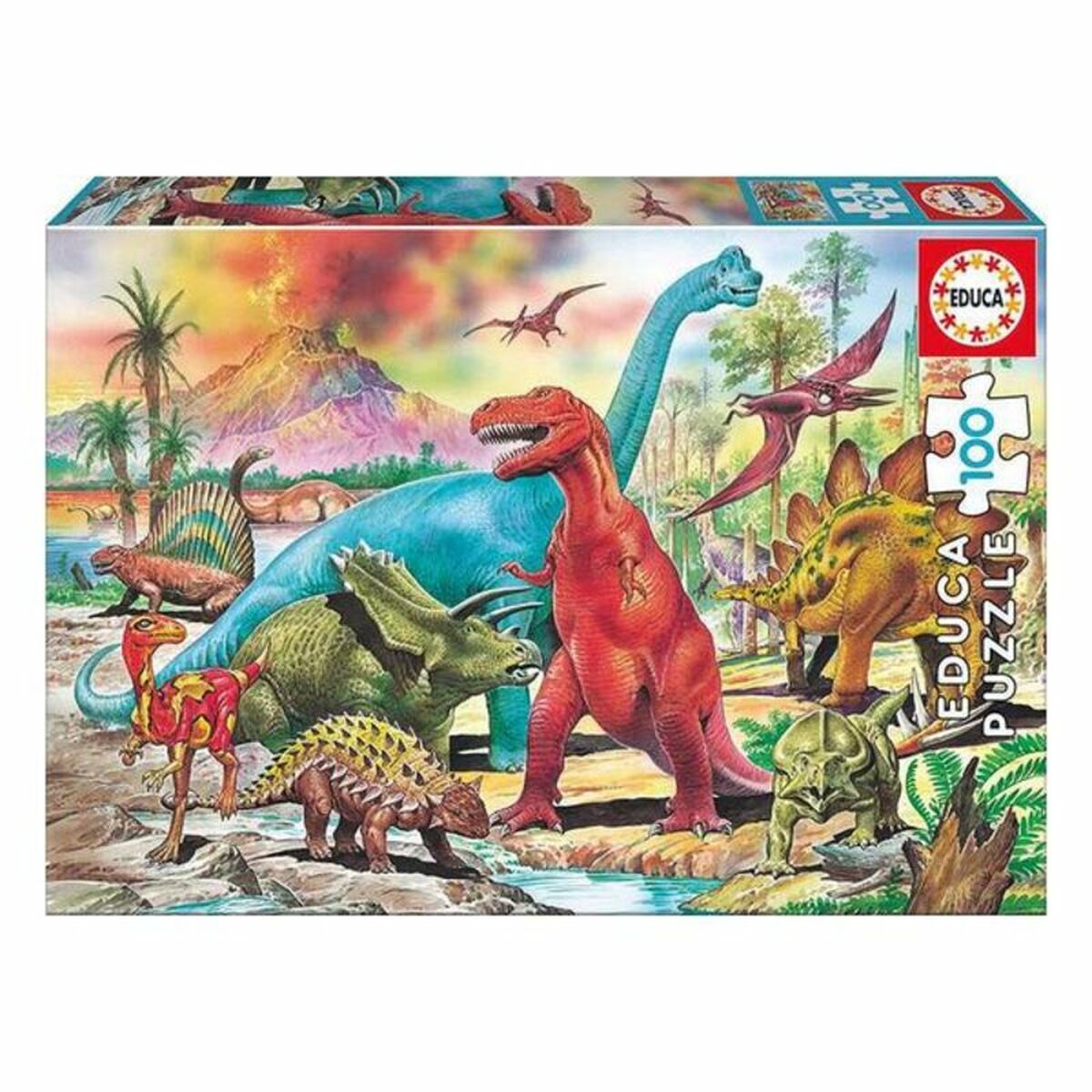 Puzzle Educa Dino (100 pcs) Puzzle Educa Dino (100 pcs)