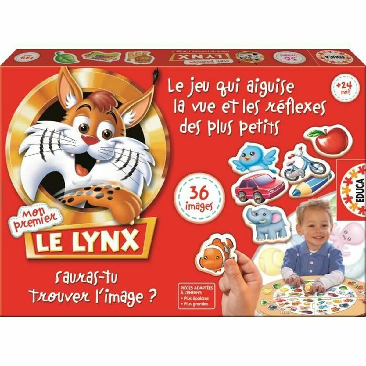 Educational Game Educa My First Lynx – 15492 (FR) Educational Game Educa My First Lynx – 15492 (FR)