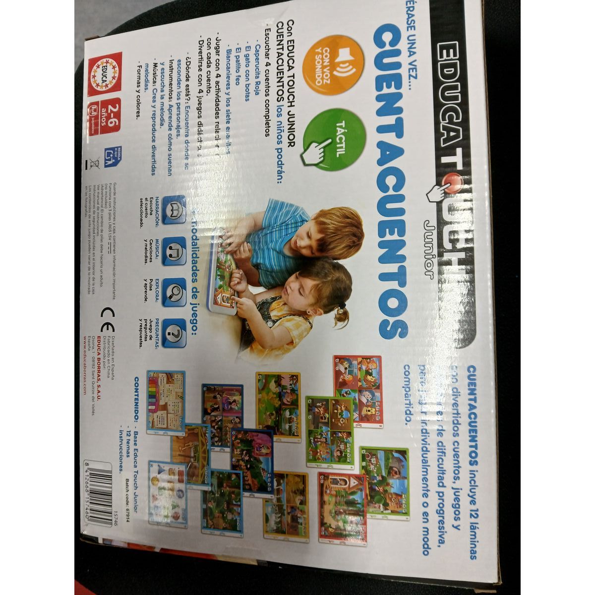 Educational Tablet Cuentacuentos Touch Educa (ES)