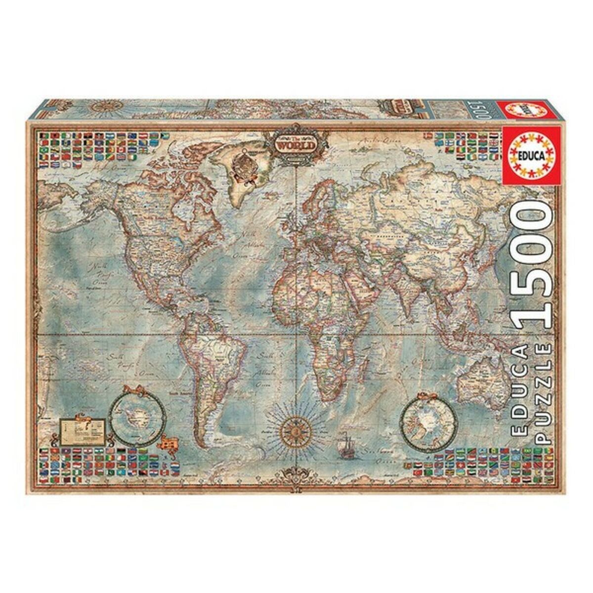 Puzzle The World Educa 16005 Puzzle The World Educa 16005