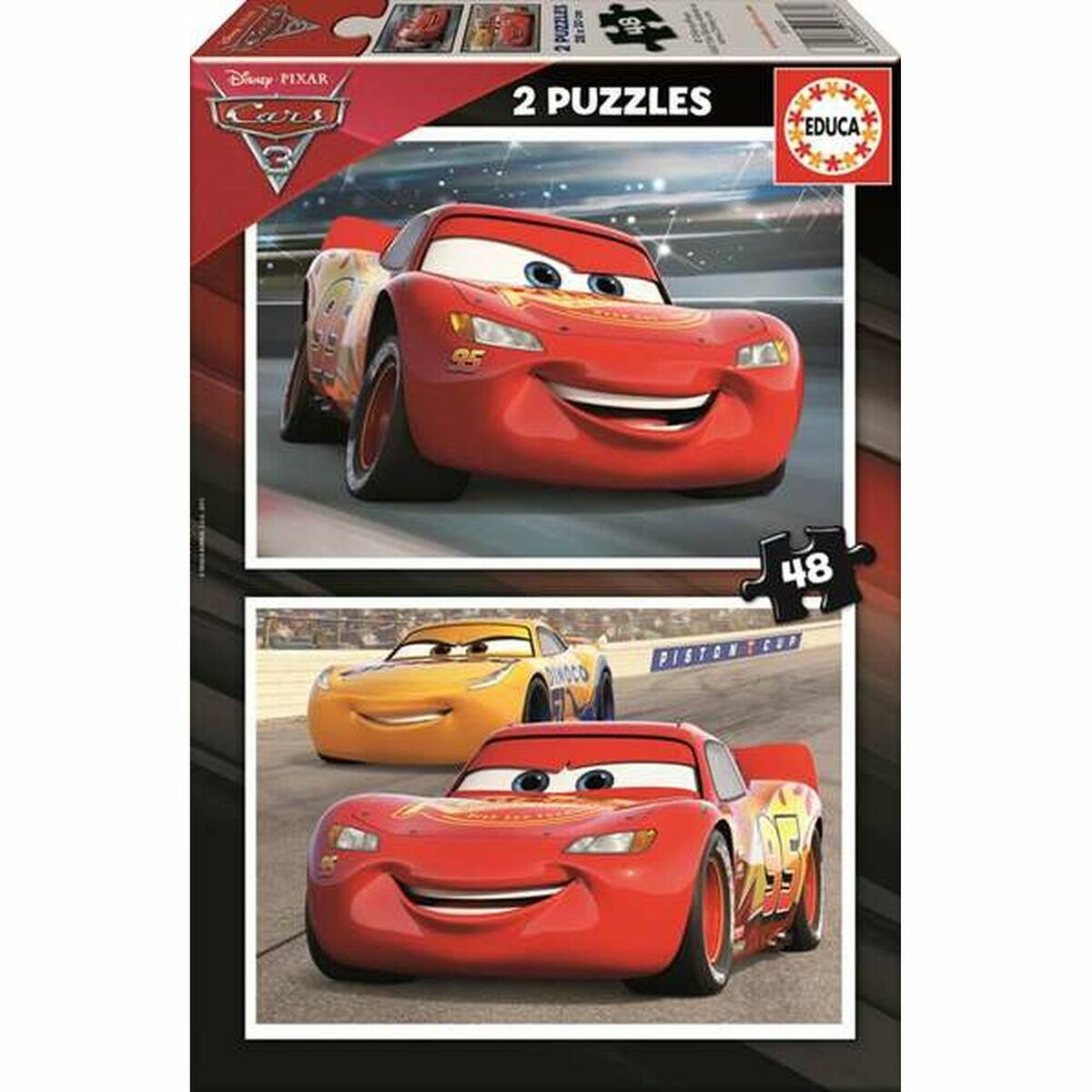 Puzzle Educa Cars 3 (96 pcs)