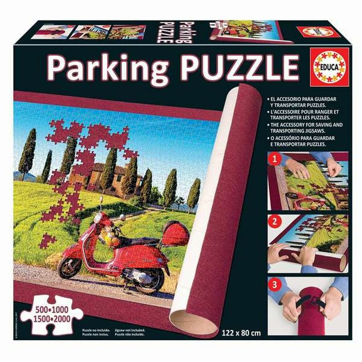 Puzzle Educa 17194.0 (122 x 80 cm) Green Multicolour Cardboard Puzzle Educa 17194.0 (122 x 80 cm) Green Multicolour Cardboard